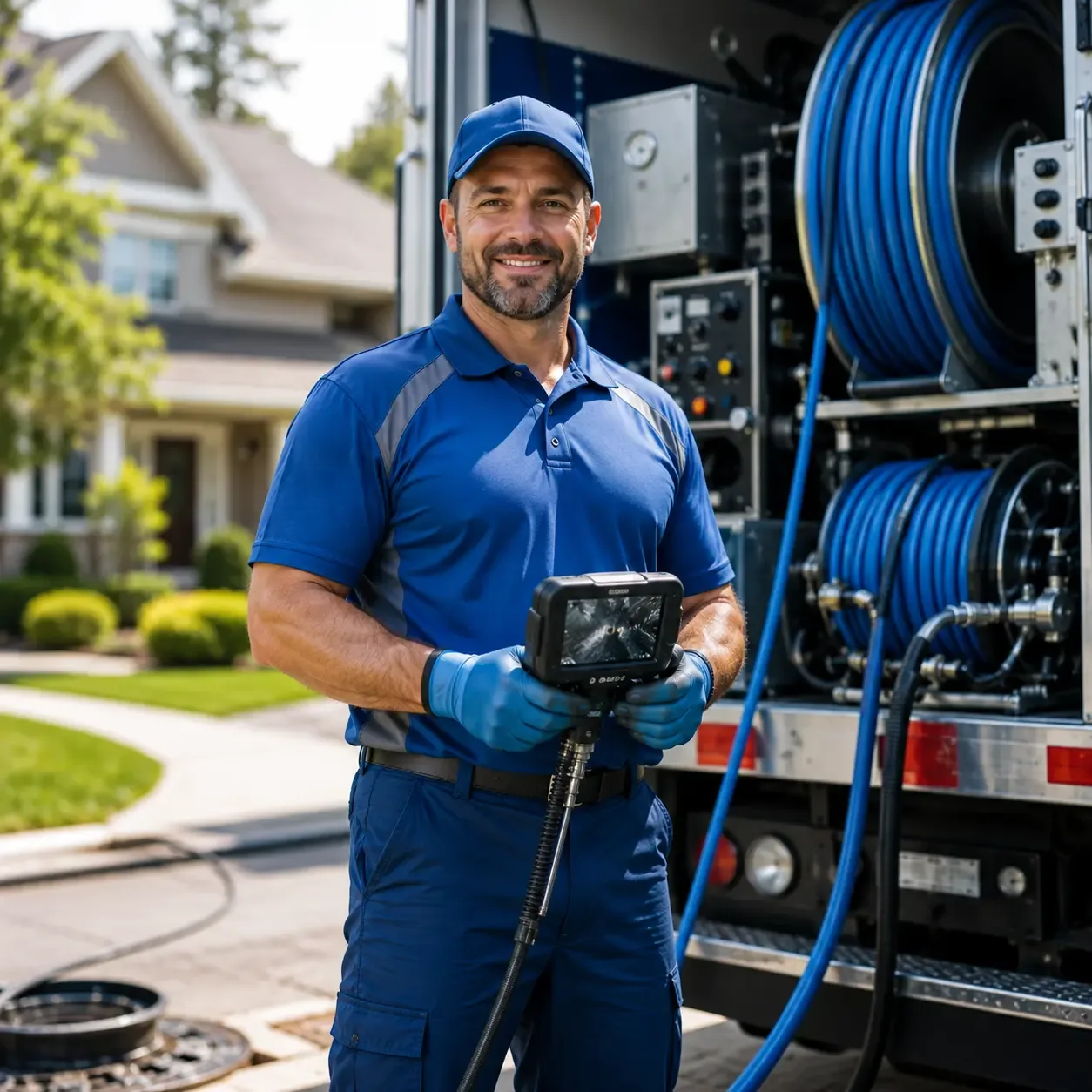 Local outdoor drain cleaning specialists in Ashfield, PA